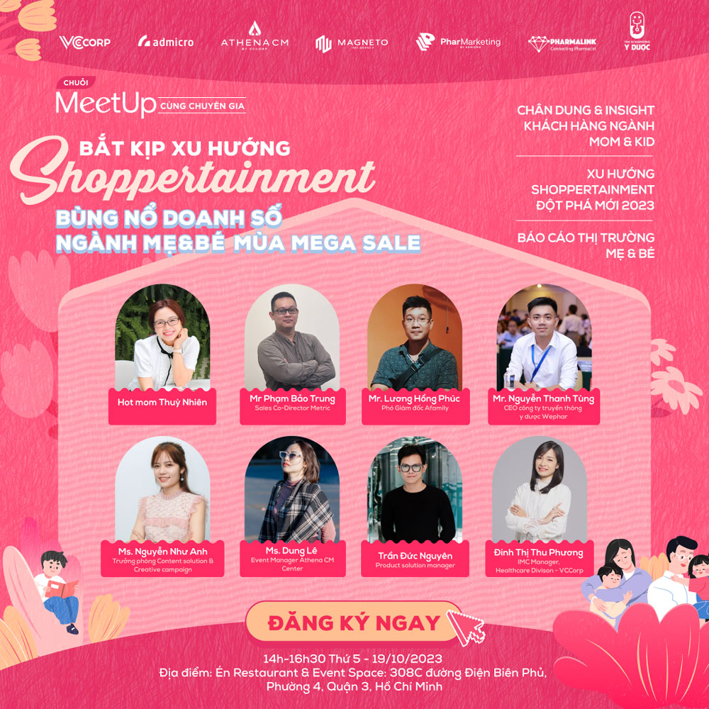 Shoppertainment: Mở ra cơ hội đột phá cho KOL, KOC và thương hiệu Mẹ & Bé