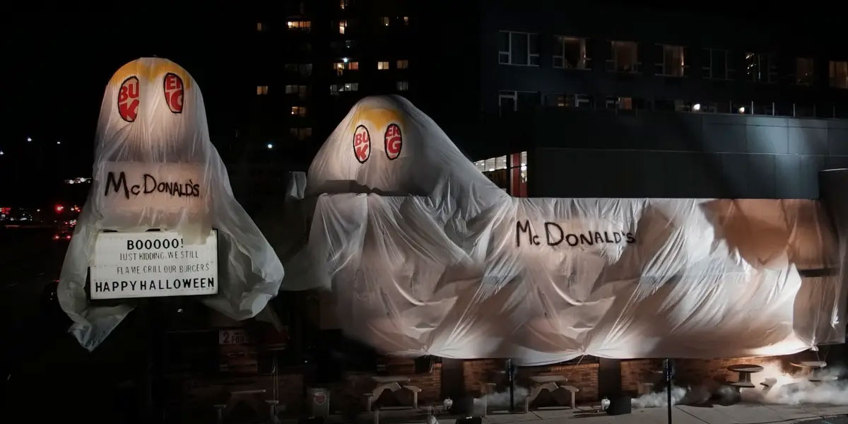 Hai chiến dịch đặc biệt vào đêm Halloween của Burger King đánh bại McDonald's vỡ òa