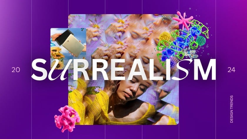 Canva dự đoán 5 xu hướng thiết kế nổi bật sẽ thịnh hành vào năm 2024