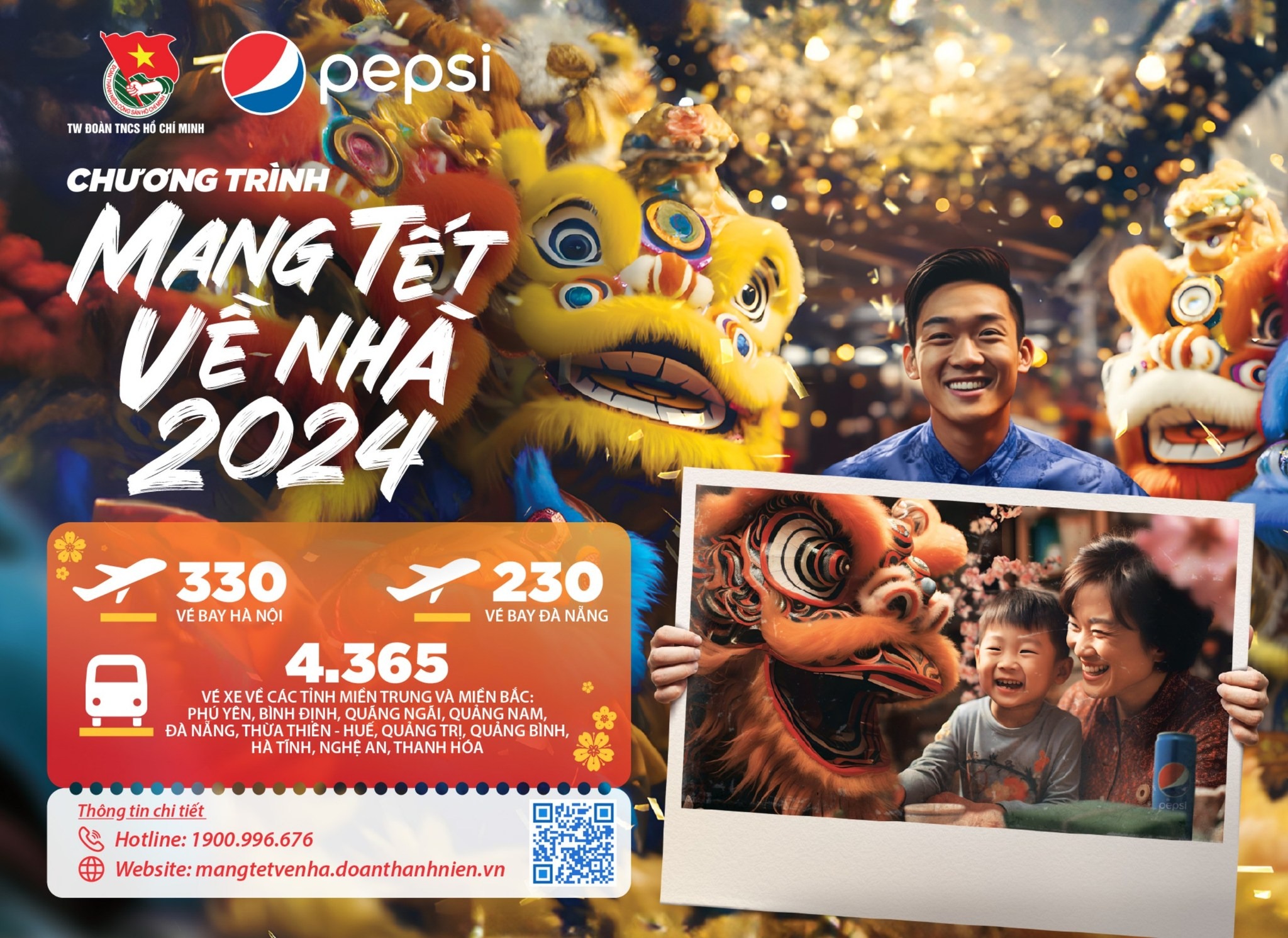 Chiến dịch Mang Tết về nhà của Pepsi: Kể chuyện cũ nhờ vào AI