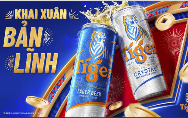 Diện mạo mới của Tiger Beer mùa lễ hội năm nay