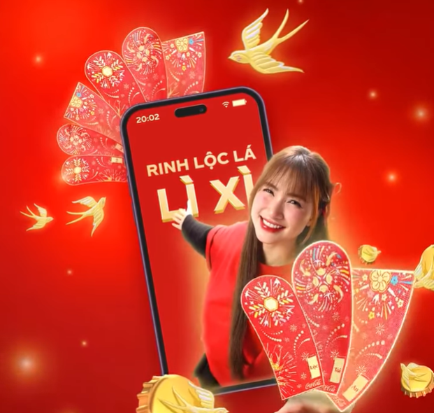 Hòa Minzy - Influencer cho chiến dịch Tết 2025 của Coca Cola