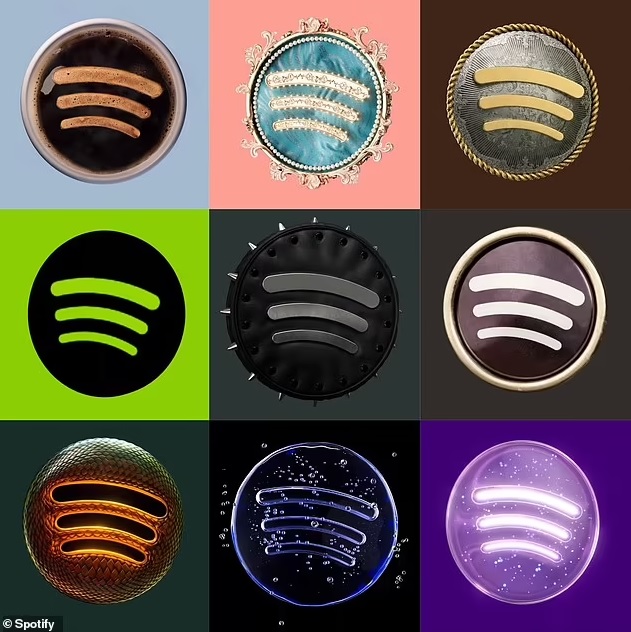 9 logo bí ẩn biến tấu từ biểu tượng của Spotify