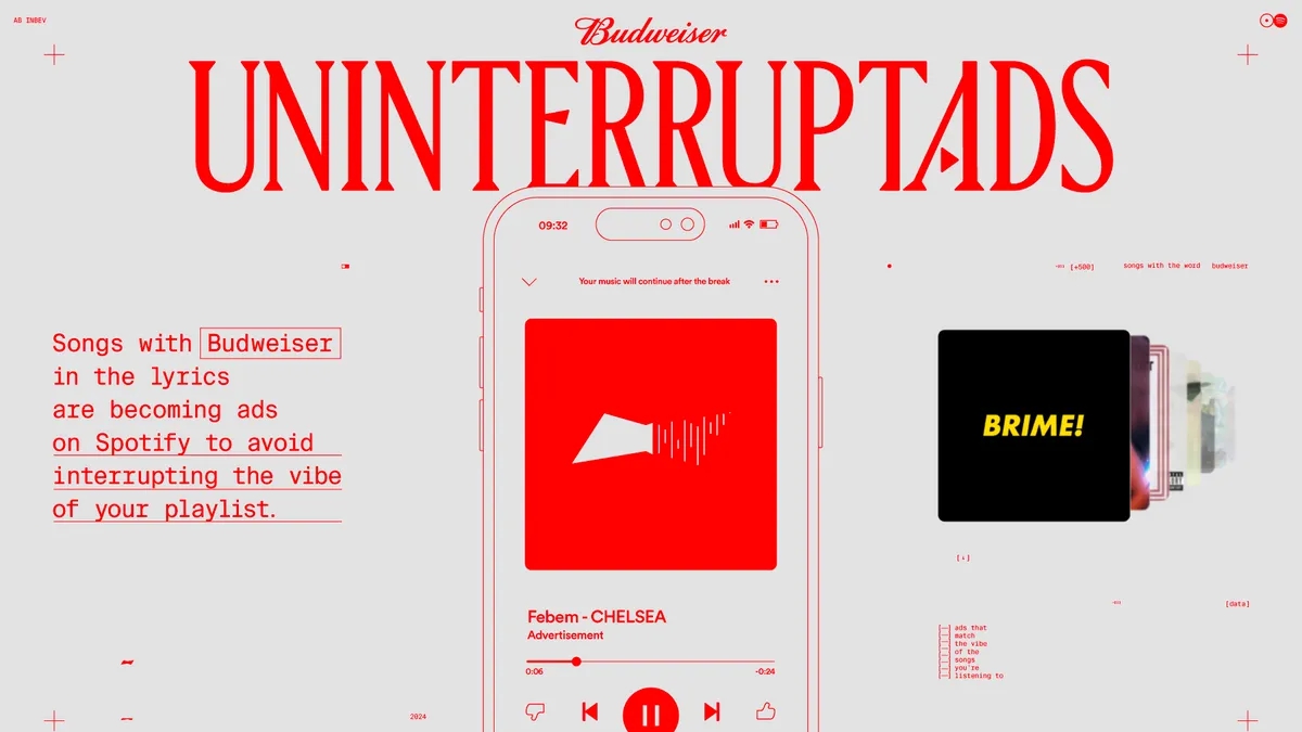 Budweiser UninterruptAds