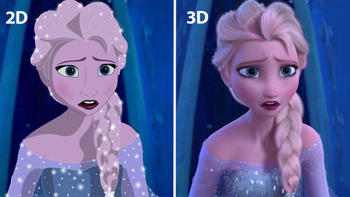 Sự khác biệt giữa animation truyền thống và 3D animation