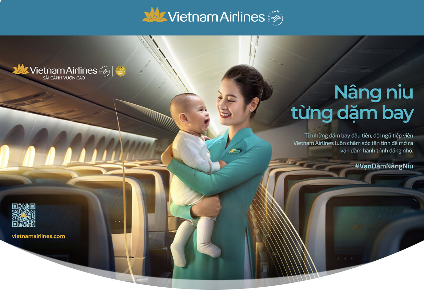 “Bay Trên Những Cánh Đồng Mơ Mộng” - Vietnam Airlines - Ảnh 2.