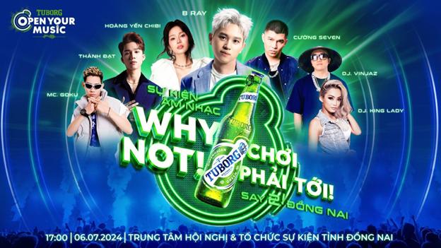 Tuborg chào sân thị trường Đông Nam Bộ bằng chuỗi sự kiện âm nhạc khủng