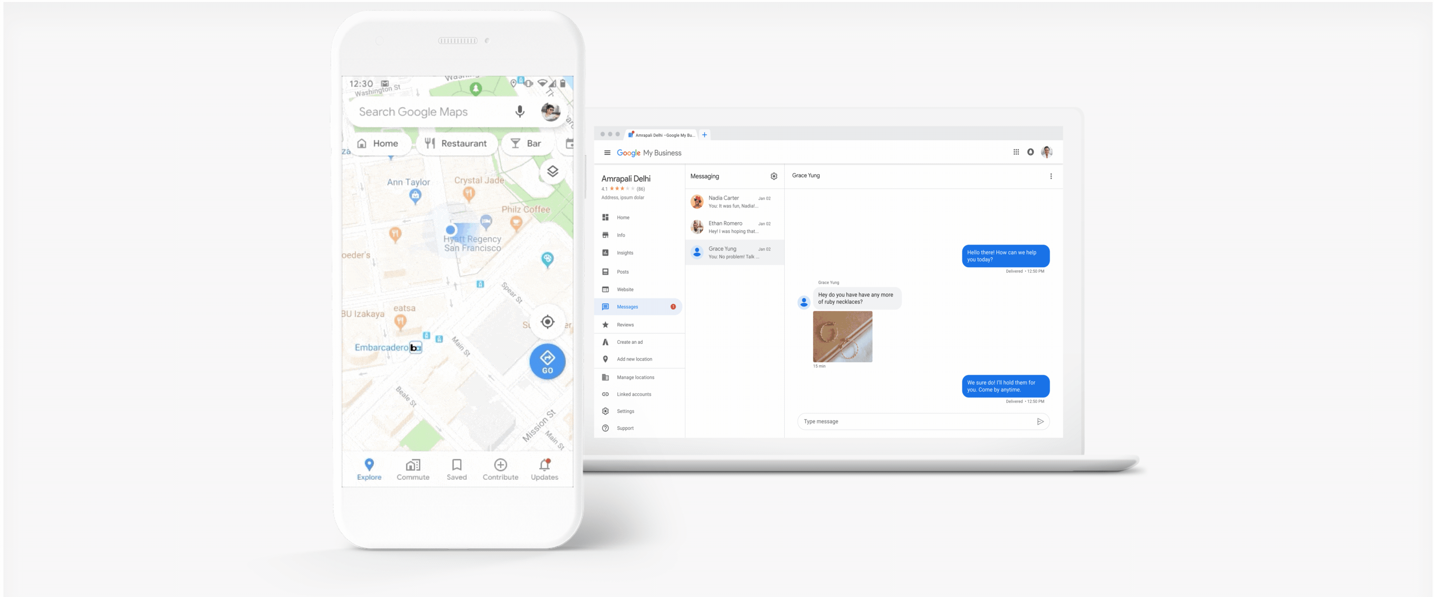 Google ra mắt tính năng kết nối và tìm hiểu insights khách hàng trong Google Maps và Google Search