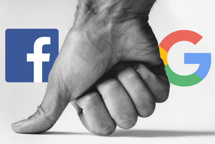 Nền tảng Facebook và Google đang gây áp lực lên quảng cáo truyền hình (Ảnh: CIO)