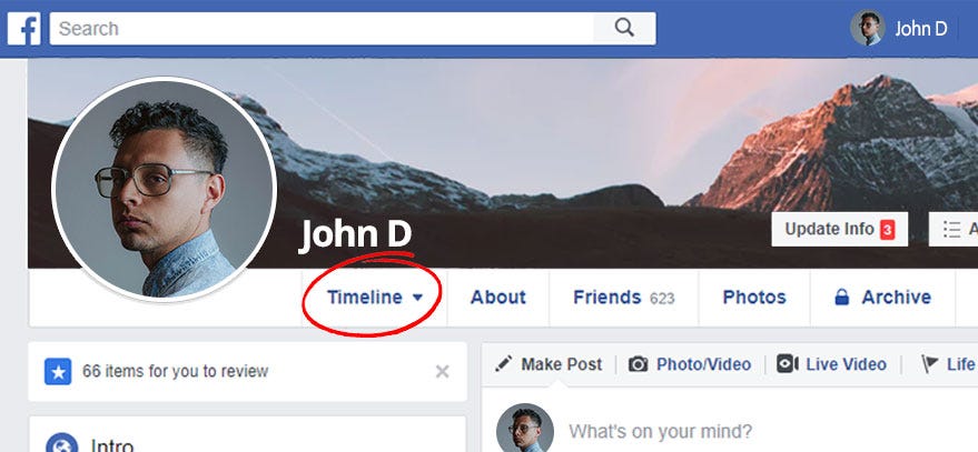 Timeline facebook là gì?
