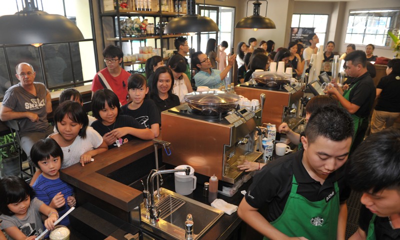 Image result for Starbucks đã chính thức khai trương cửa hàng mới của mình tại Hải Phòng