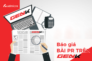 B&aacute;o gi&aacute; b&agrave;i PR tr&ecirc;n GenK: Trang th&ocirc;ng tin d&agrave;nh cho t&iacute;n đồ c&ocirc;ng nghệ