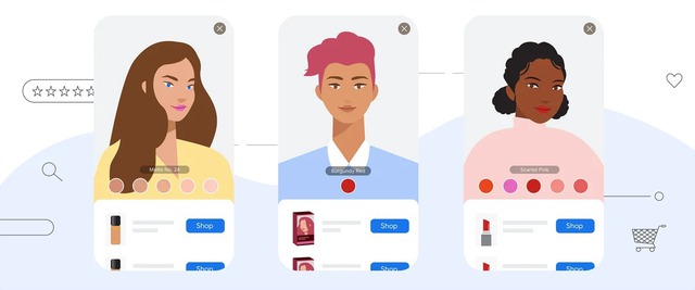Google ra mắt công cụ AR cho phép người dùng test thử màu tóc và kem nền phù hợp với mình