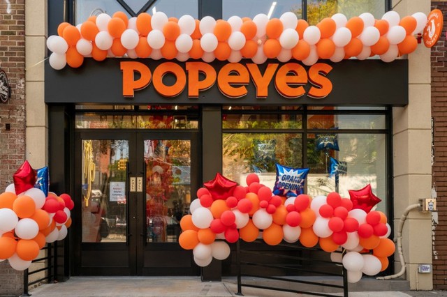 Popeyes đã có tới hơn 20 cửa hàng, phân bổ chủ yếu tại các thành phố lớn