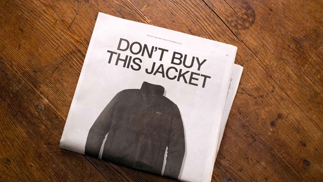 Chiến dịch “Don’t Buy This Jacket&quot; của Patagonia
