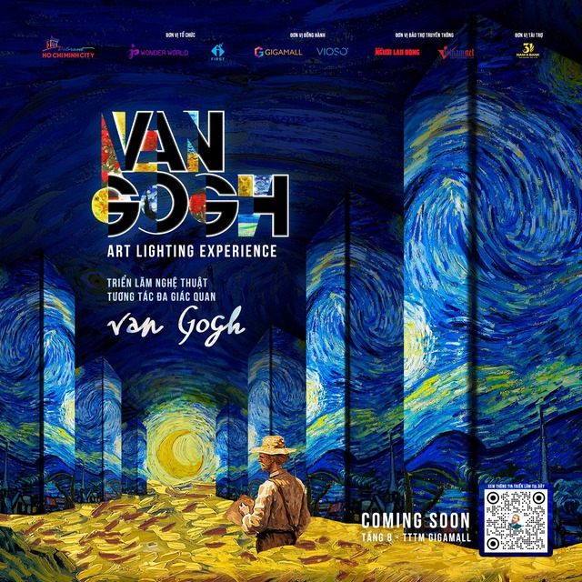 Triển lãm nghệ thuật tương tác giác quan Van Gogh lần đầu tại Việt Nam