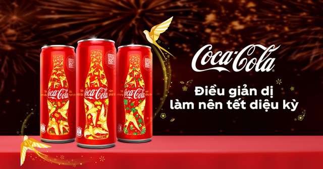 Coca-Cola - “Màu đỏ và én vàng” làm nên biểu tượng không thể thiếu trong dịp Tết truyền thống