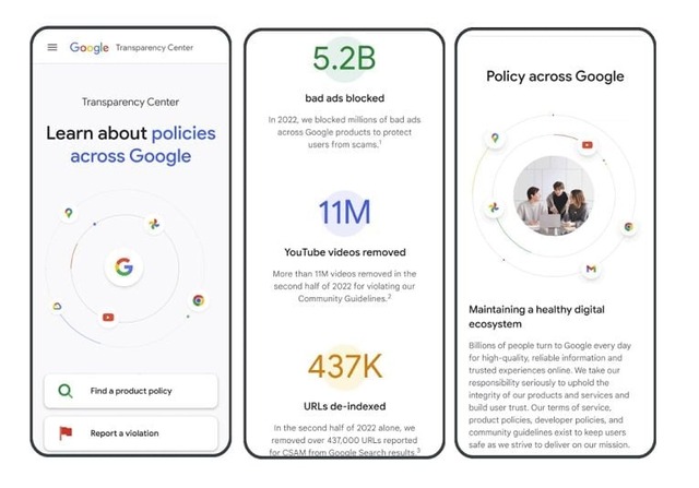 Google ra mắt Trung tâm minh bạch mới nhằm cung cấp thêm thông tin về chính sách nền tảng