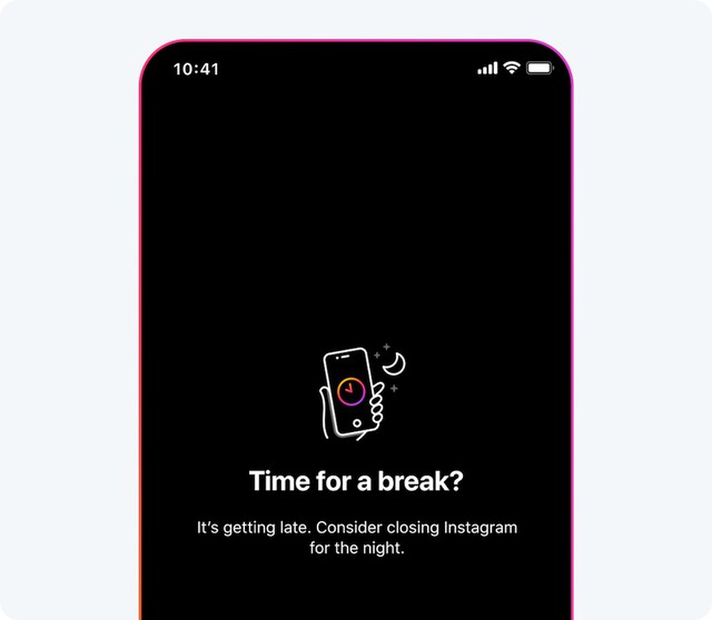 Instagram ra mắt tính năng "nighttime nudge" khuyến khích trẻ vị thành niên đặt điện thoại xuống và đi ngủ- Ảnh 1.