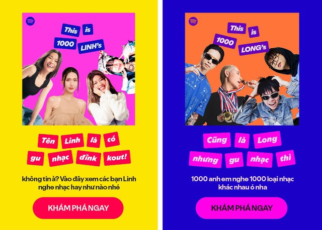 Spotify ra mắt playlist lên tới 1000 người nghe có cùng tên tại Việt Nam