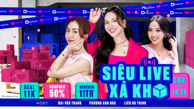 Mege Live 11/11 của Lazada