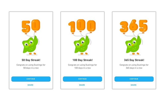 Trải nghiệm gamification trong chiến lược marketing của Duolingo