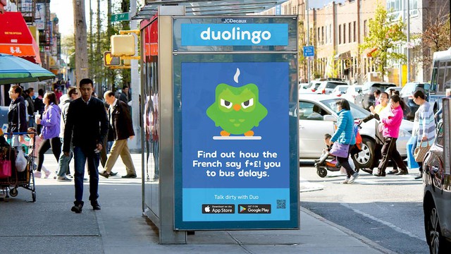 Chiến lược marketing của Duolingo về quảng cáo