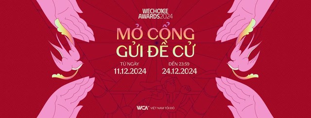 WeChoice Awards 2024 chính thức mở cổng bình chọn