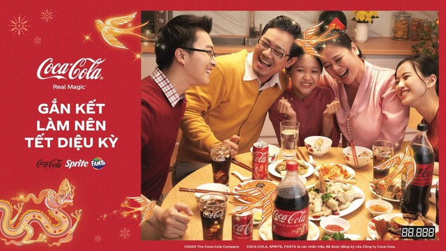 Slogan Tết của các thương hiệu - Coca Cola