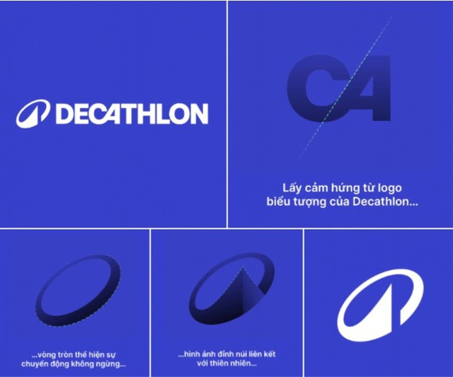 Decathlon tin rằng logo mới có thể giúp thương hiệu khẳngđịnh vị thế trên thị trường