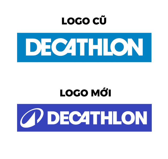 Decathlon thay logo mới với biểu tượng hình học nhằm tôn vinh trải nghiệm, cảm xúc của người chơi thể thao