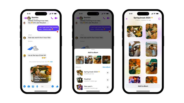Messenger ra mắt hàng loạt tính năng mới: Gửi hình ảnh/ video HD, chia sẻ file lên tới 100MB, tạo album chung trong đoạn chat…