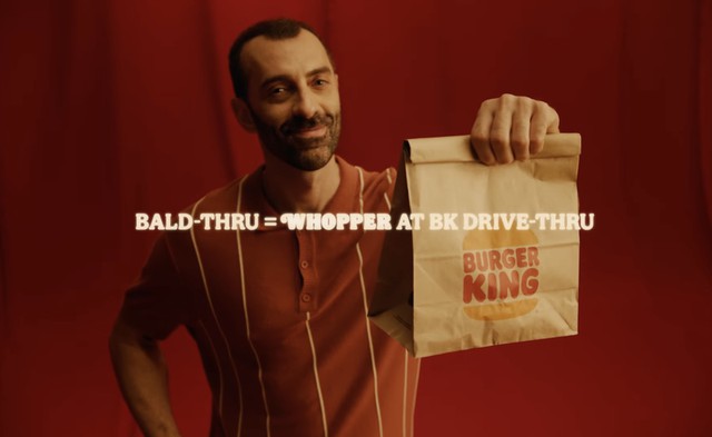 Chiến dịch độc lạ của Burger King Brazil: Đàn ông hói đầu ngay lập tức được tặng hamburger miễn phí - Ảnh 2.
