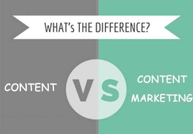 Sự khác biệt giữa content và content marketing