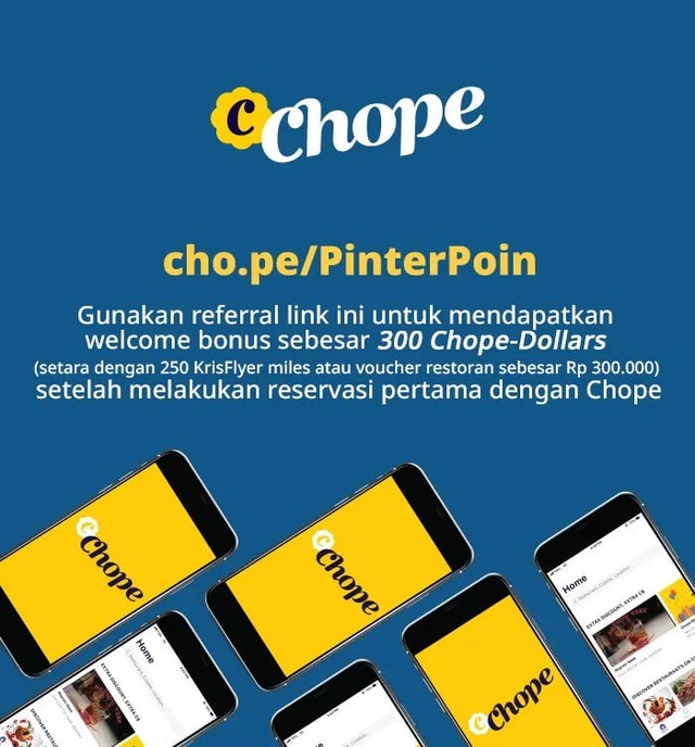 Chope - ứng dụng đặt chỗ nhà hàng phổ biến tại Singapore