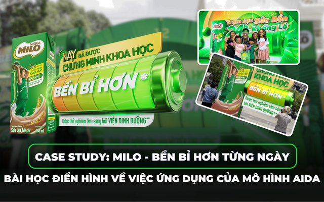 Bài học về cách sử dụng AIDA qua Campaign IMC mới của Milo