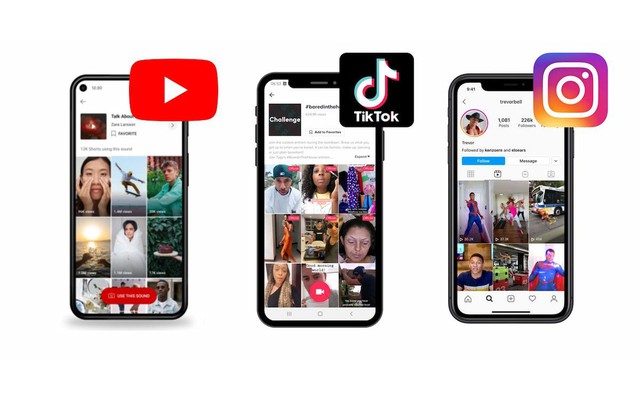 Cuộc chiến video ngắn TikTok, Youtube Shorts và IG Reels