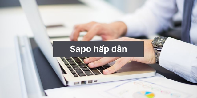 Sapo là gì? Cách xây dựng sapo hấp dẫn, “giữ chân” người đọc- Ảnh 3.