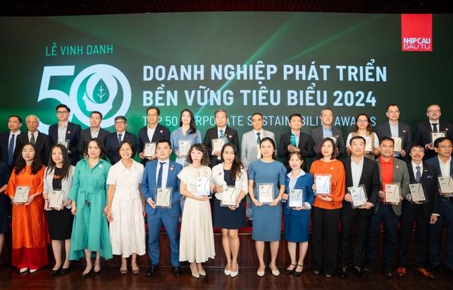 Top 50 doanh nghiệp phát triển bền vững 2024