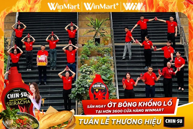 Tuần lễ thương hiệu Chinsu tại các hệ thống cửa hàng của WinMart