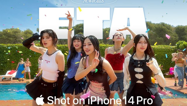 Apple hợp tác cùng NewJeans - nhóm nhạc Hàn Quốc đầu tiên góp mặt trong "Shot On iPhone"