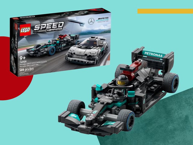 LEGO có lịch sử tái hiện nhiều mô hình F1 dưới dạng gạch trong quá khứ