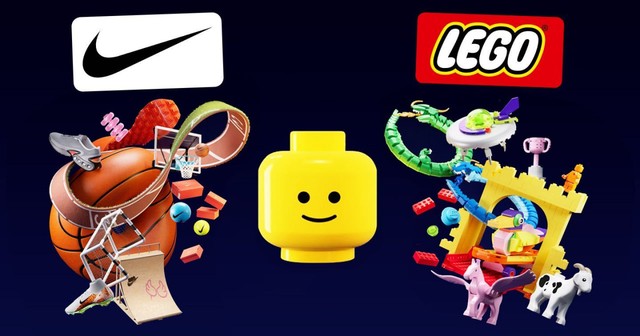 Cú bắt tay hợp rơ giữa LEGO và Nike