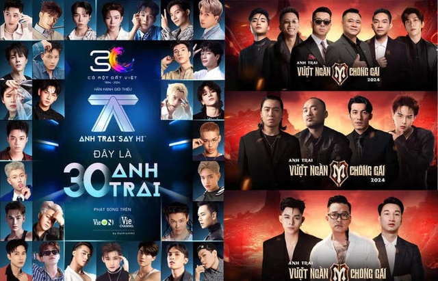 Concert của các "anh trai" đang là chủ đề được nhiều bạn trẻ quan tâm nhất