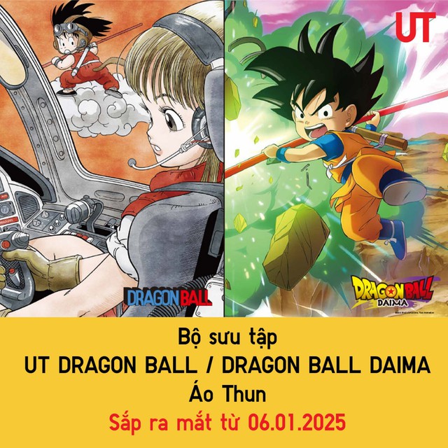 Bộ sưu tập Dragon Ball DAIMA UT của UNIQLO