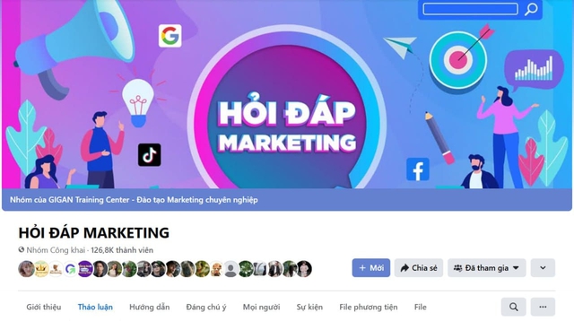C&aacute;c group marketing tr&ecirc;n Facebook - Hỏi đ&aacute;p Marketing