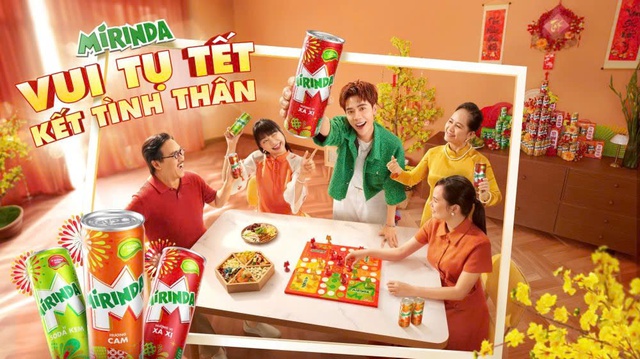 Mirinda với chiến dịch quảng cáo phủ khắp