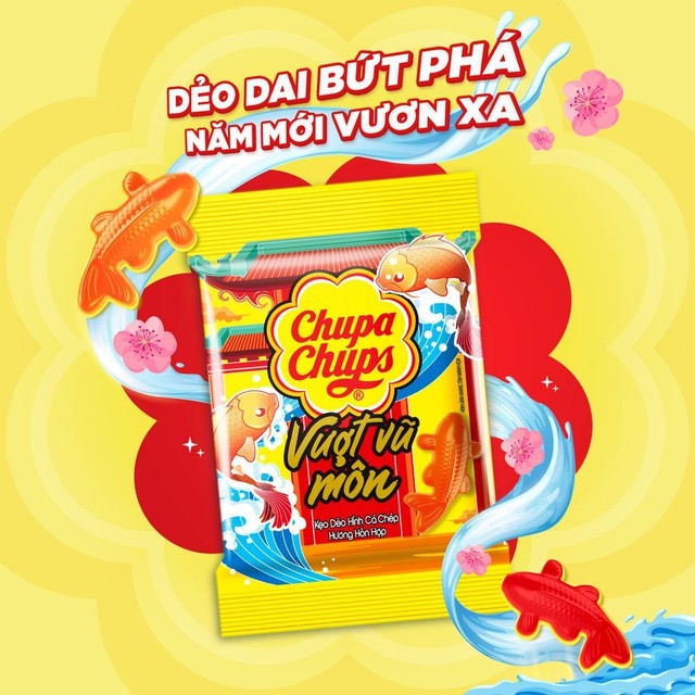 Chupa Chups hình Cá Chép