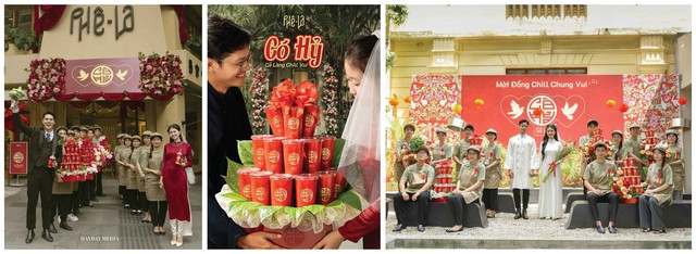 "Phê La Có Hỷ" bán tráp cưới trà sữa: Chiến lược marketing sáng tạo hay chỉ tạo trend nhất thời?- Ảnh 2. "Phê La Có Hỷ" bán tráp cưới trà sữa: Chiến lược marketing sáng tạo hay chỉ tạo trend nhất thời?- Ảnh 2.