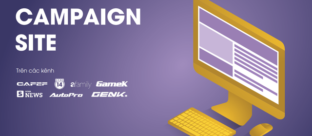 Ưu điểm của giải ph&aacute;p Campaign site của Admicro.